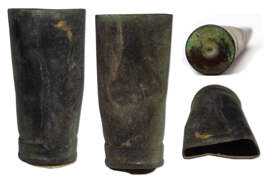 Bullet Shell Casing From the Battle of Little Bighorn -- From the Stella Foote Collection